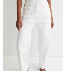 H&M ultra high rise baggy jeans